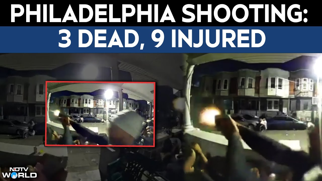Mass Shooting In US Caught On Camera: 3 Killed In Overnight Violence
