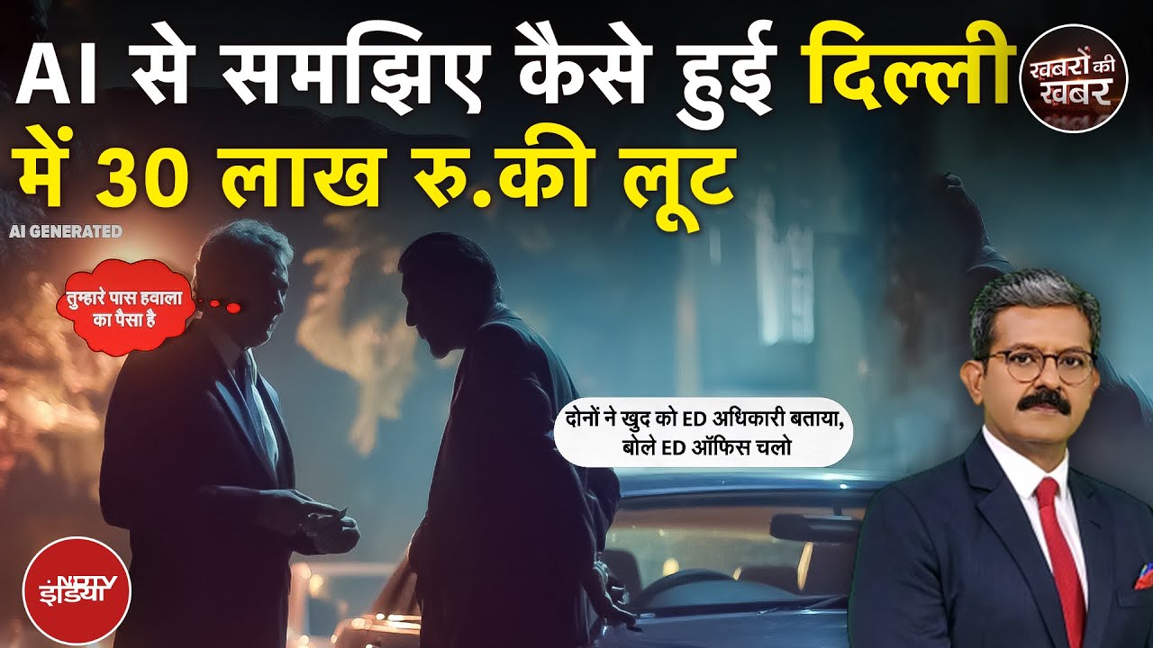 Delhi के Hotel से निकला मैनेजर, अचानक 2 लोग आए सामने और फिर... पल भर में  लगी लाखों की चपत