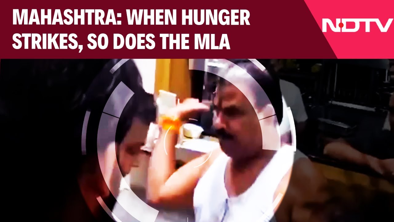 Maharashtra | Serving Entitlement: MLA Sanjay Gaikwad Beats Worker Over Dal, Shinde Camp Silent Maharashtra | Serving Entitlement: MLA Sanjay Gaikwad Beats Worker Over Dal, Shinde Camp Silent
