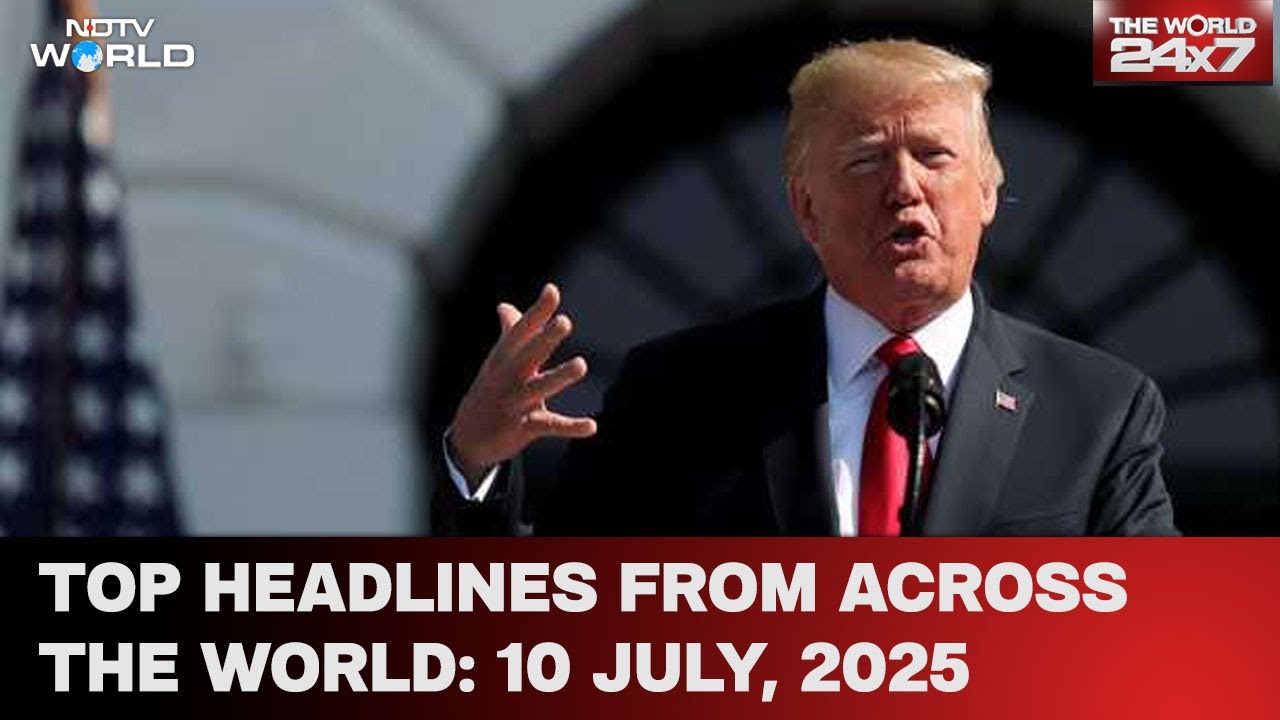 Trump Goes After Brazil With Sweeping Tariff Threat | Top Headlines From Across The World: 10 July