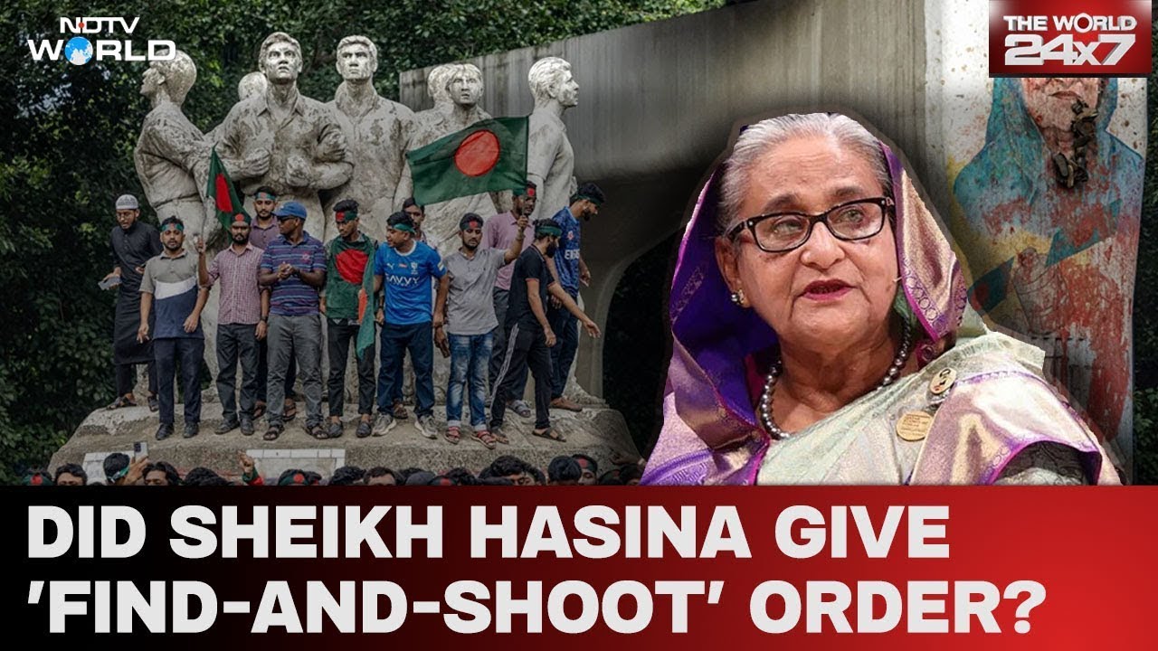 Leaked Audio Hints Sheikh Hasina Gave 'Shoot' Order On Agitators: Report