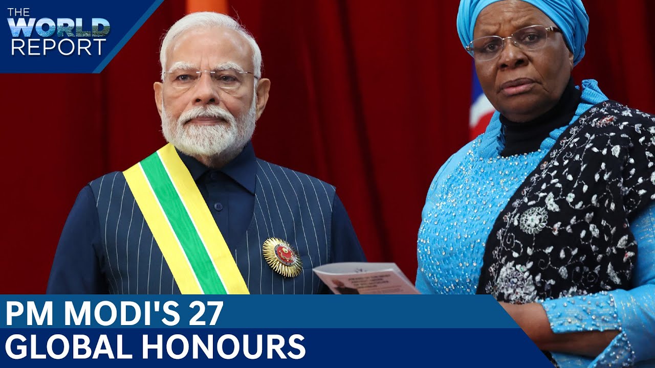 Video: PM Modi Becomes Most Internationally Honored Indian Leader