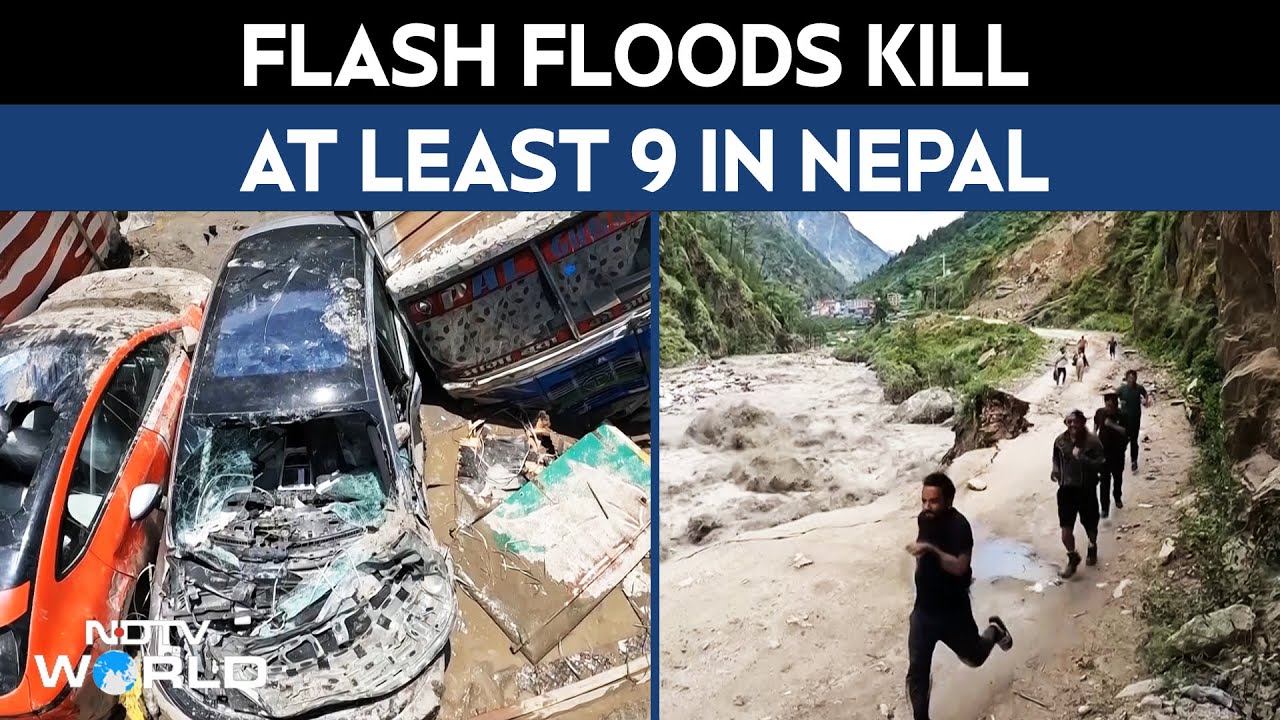Nepal Flood News | Rescuers Search For 19 Missing After Flooding In Nepal, Recover 9 Bodies