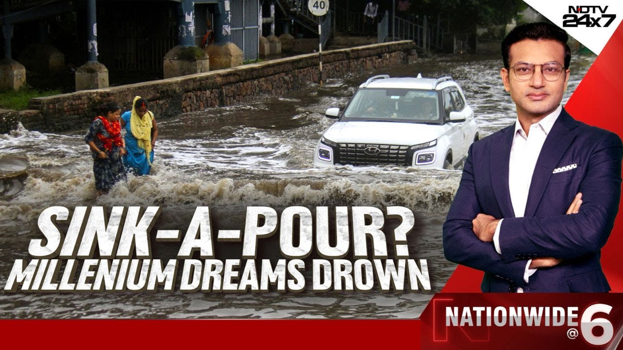 Gurugram Waterlogging | Sink-A-Pour?: Millenium Dreams Drown Gurugram Waterlogging | Sink-A-Pour?: Millenium Dreams Drown