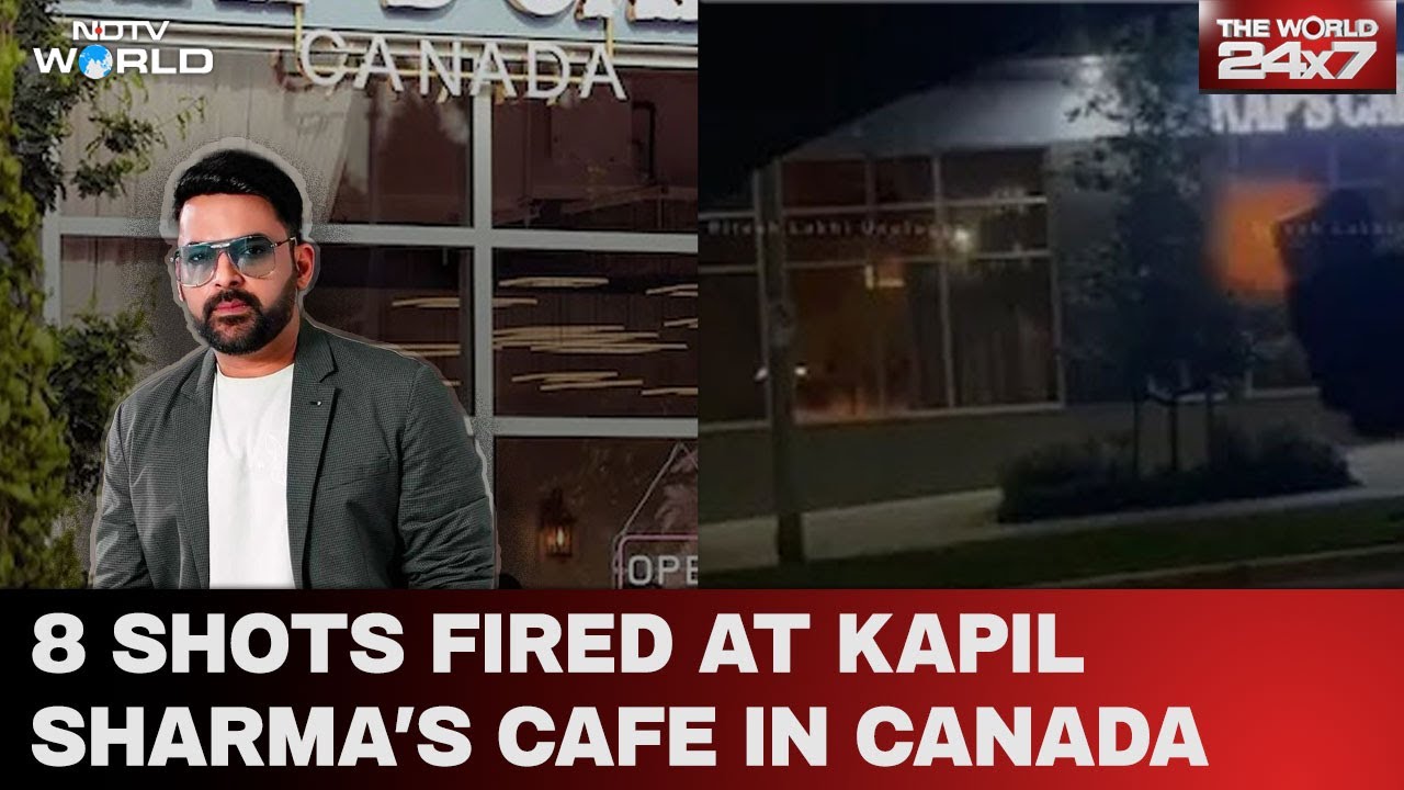 Video : Kapil Sharma's 'Kap's Cafe' In Canada Attacked, 8 Gunshots Fired
