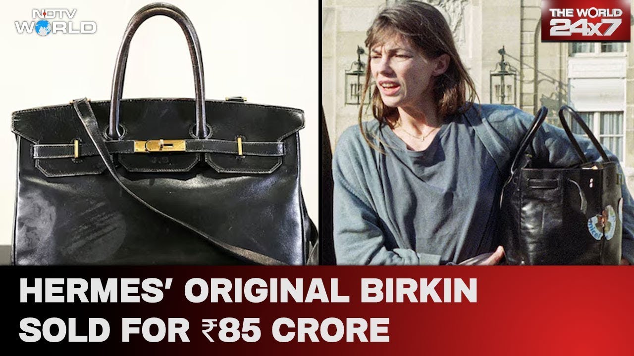 Hermes' Original Birkin Bag Sells For Over Rs 85 Crore At Auction To...
