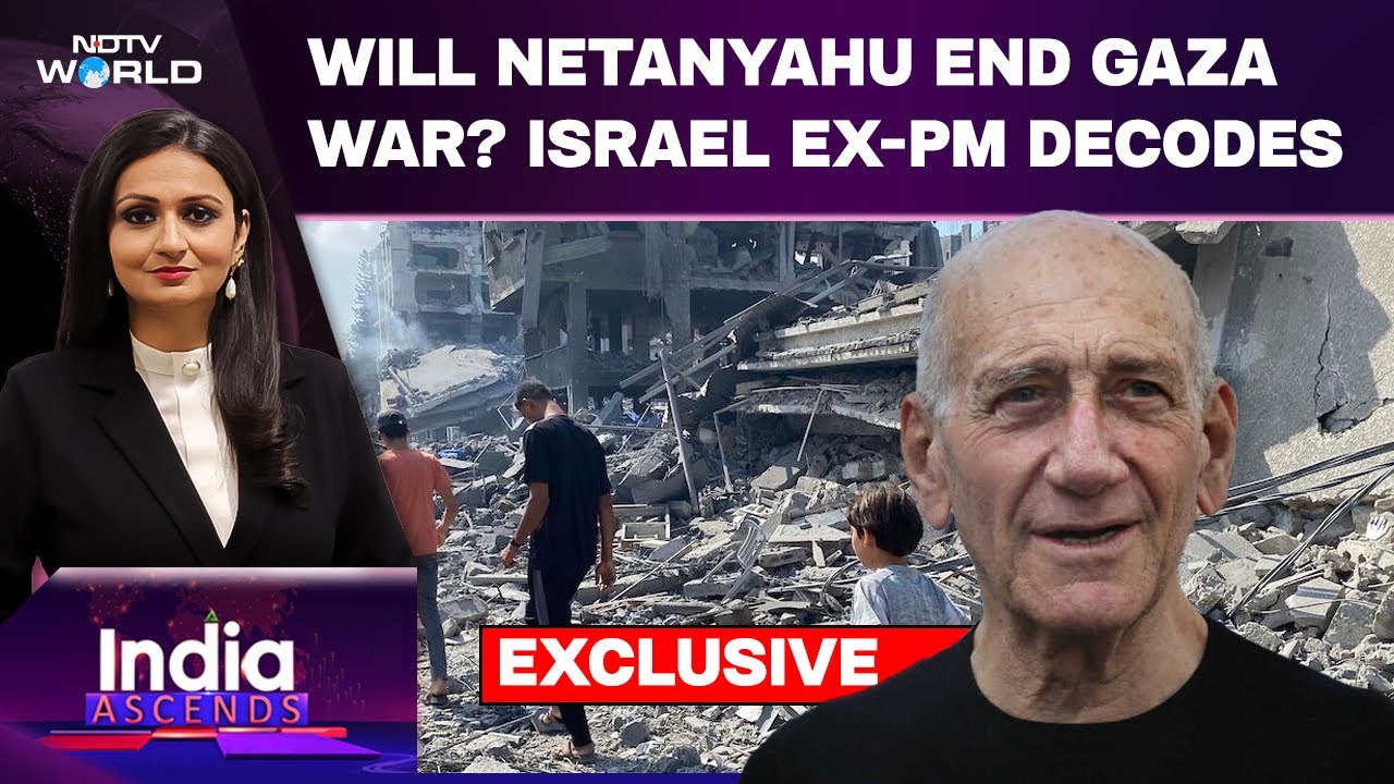 Exclusive With Israeli Ex-PM Ehud Olmert  | Former Israel PM On Netanyahu-Trump Ties