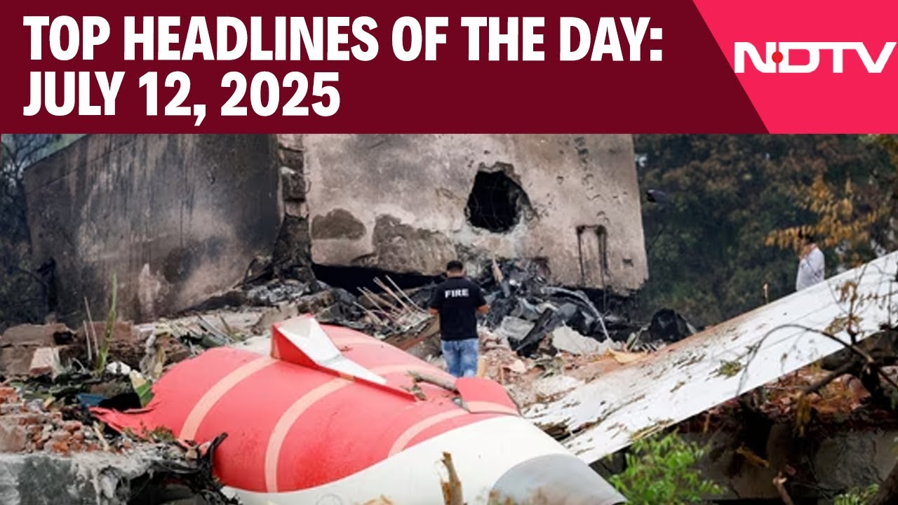 Video: AI 171 Crashed 32 Seconds After Takeoff, No Bird-Hit: Probe Report | Top Headlines Of July 12, 2025