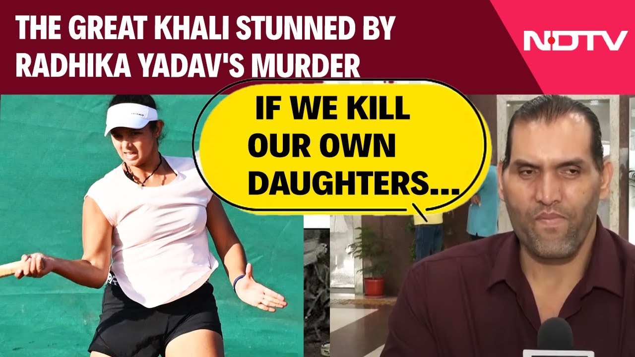 'If We Kill Our Daughters': The Great Khali Stunned By Radhika Yadav's Murder