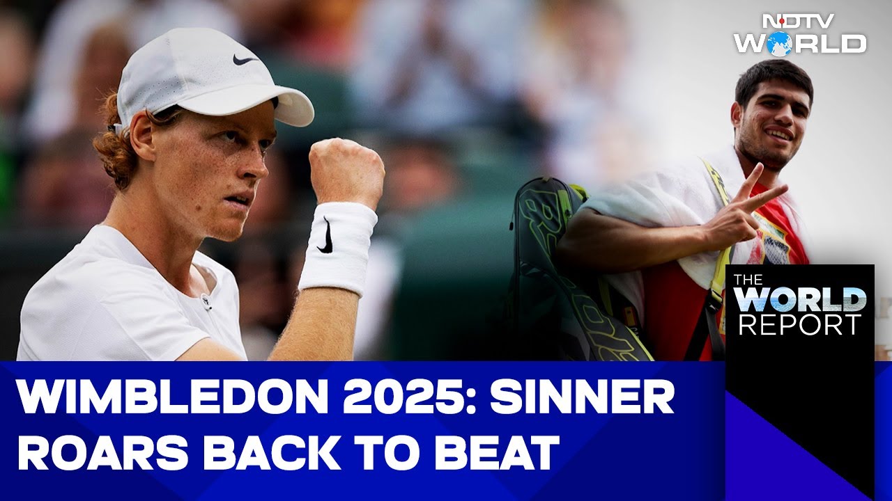 Janik Sinner Beats Carlos Alcaraz To Clinch Title