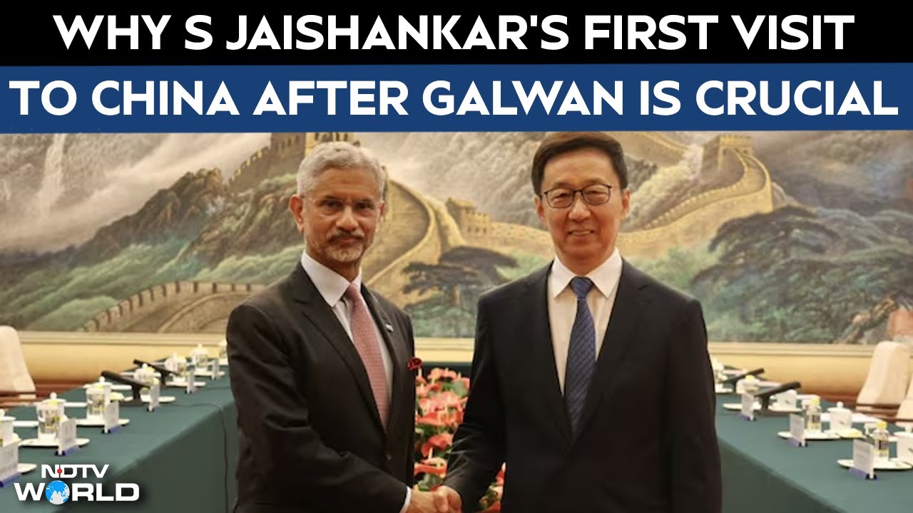 Video: Why S Jaishankar's First Visit To China After Galwan Is Crucial | SCO Meet