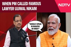 "Should I Speak In Marathi Or Hindi?" When PM Called Lawyer Ujjwal Nikam "Should I Speak In Marathi Or Hindi?" When PM Called Lawyer Ujjwal Nikam