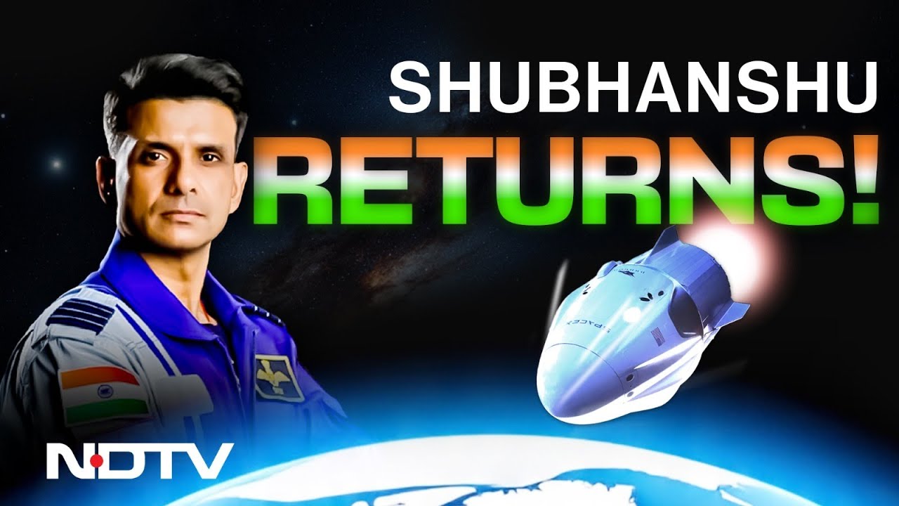 Axiom 4 Splashdown | Shubhanshu Shukla's Space Journey Ends Soon, Will Splash Down Near San Diego