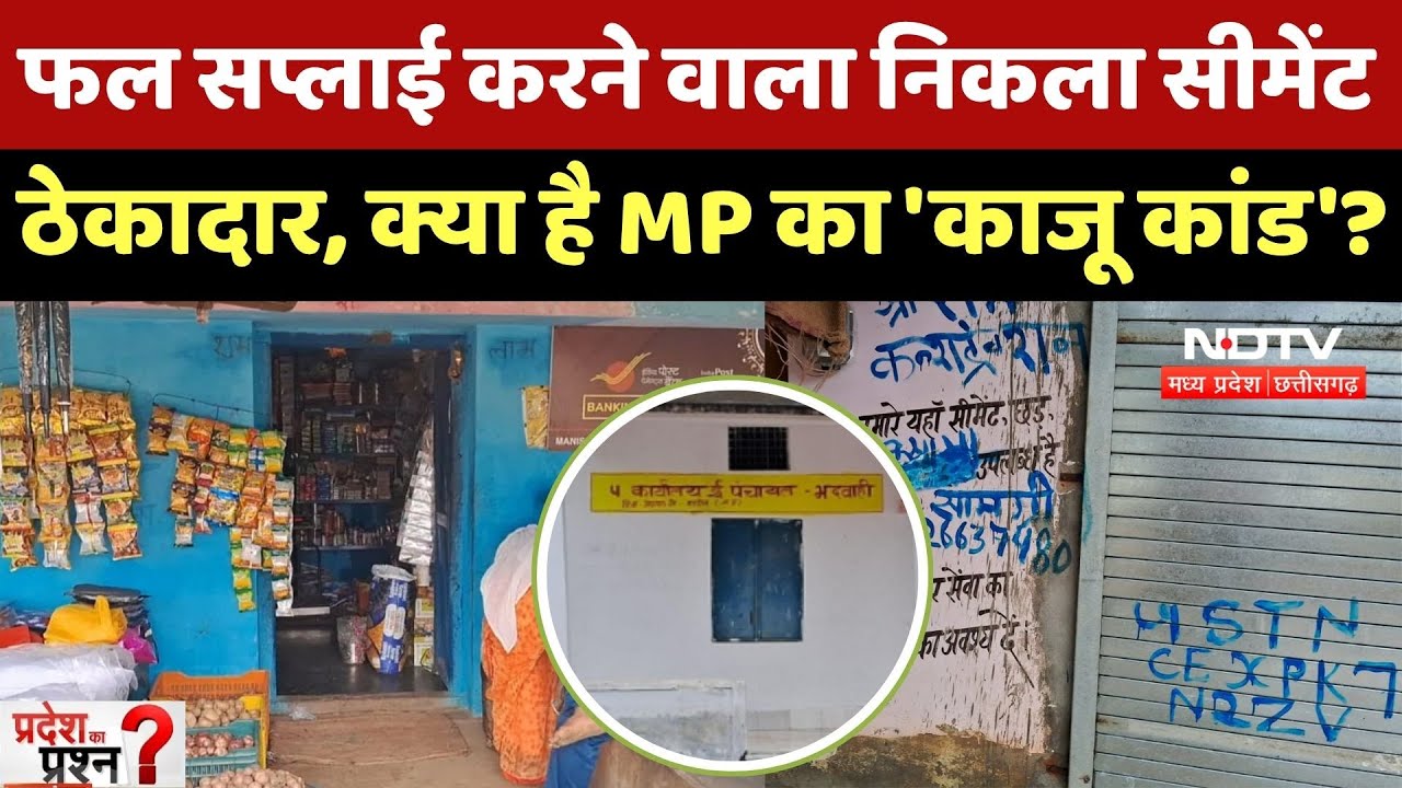 Shahdol's 'Cashew scandal: फल वाला निकला सीमेंट ठेकादार, MP में 'काजू कांड'?