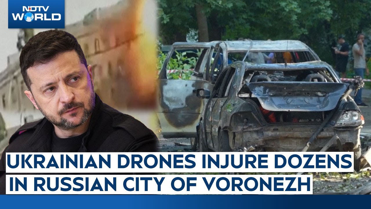 Video: Drone Attack In Russia's Voronezh Region Leaves 24 People Injured
