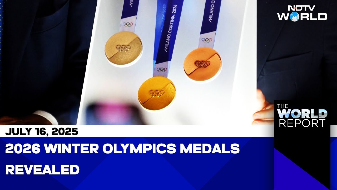 Olympics 2026 News |  2026 Milano Cortina Winter Olympics Medals Revealed In Venicec