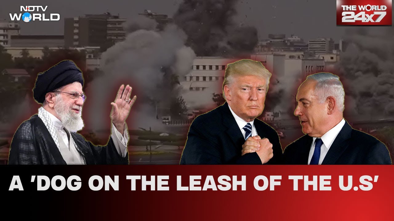Video : Iran's Khamenei Calls Fight Against US And Its 'Dog On A Leash' Israel 'Praiseworthy'