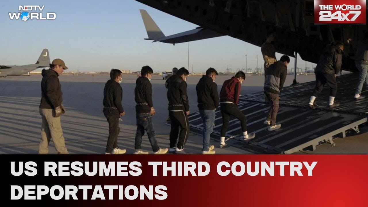 Video : US Deportation | Trump Administration Resumes Third-Country Deportations
