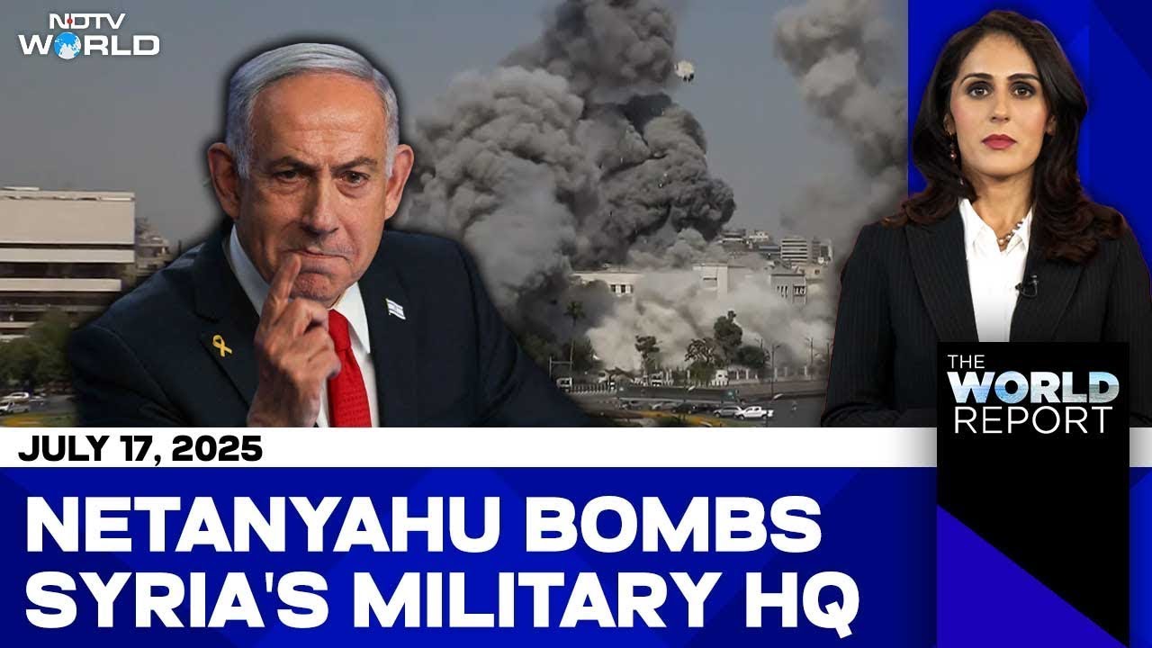 Video: Israel Bombs Syrian Army HQ | Huge Fire Kills Dozens At Iraq Shopping Mall | The World Report