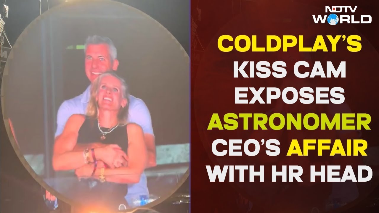 Astronomer CEO Andy Bryon's Affair Got Exposed On Kiss Cam At Coldplay Concert