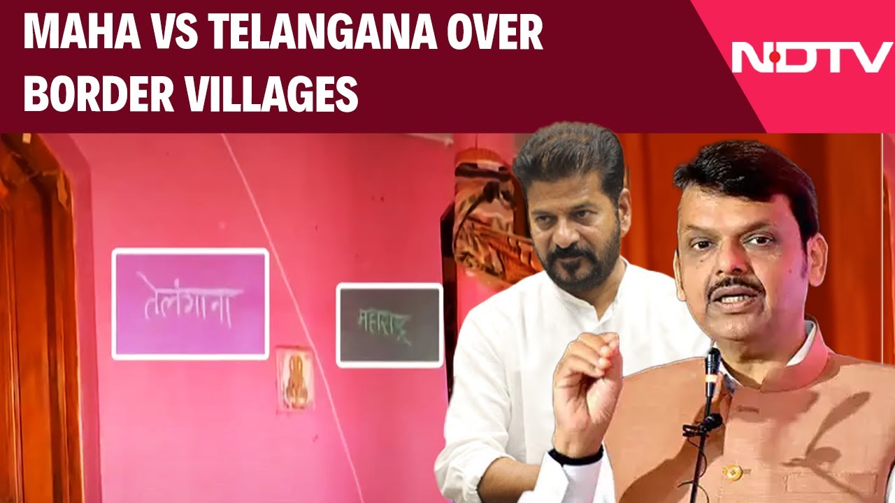 Maha Vs Telangana Over Border Villages