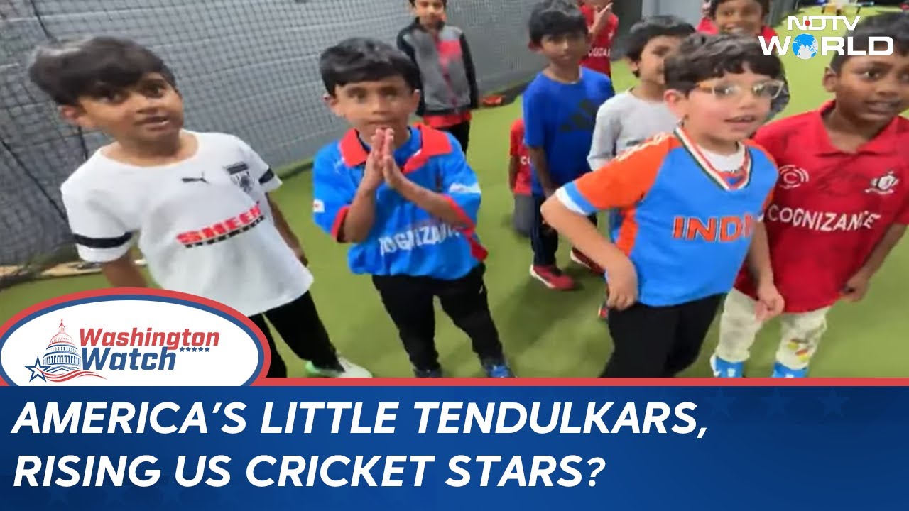 Video : America's Little Tendulkars, Rising US Cricket Stars? | Washington Watch