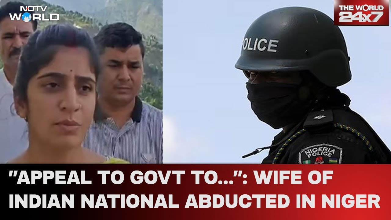Video : "My Entire Life Is At Stake...': Wife Of Indian National Abducted In Niger