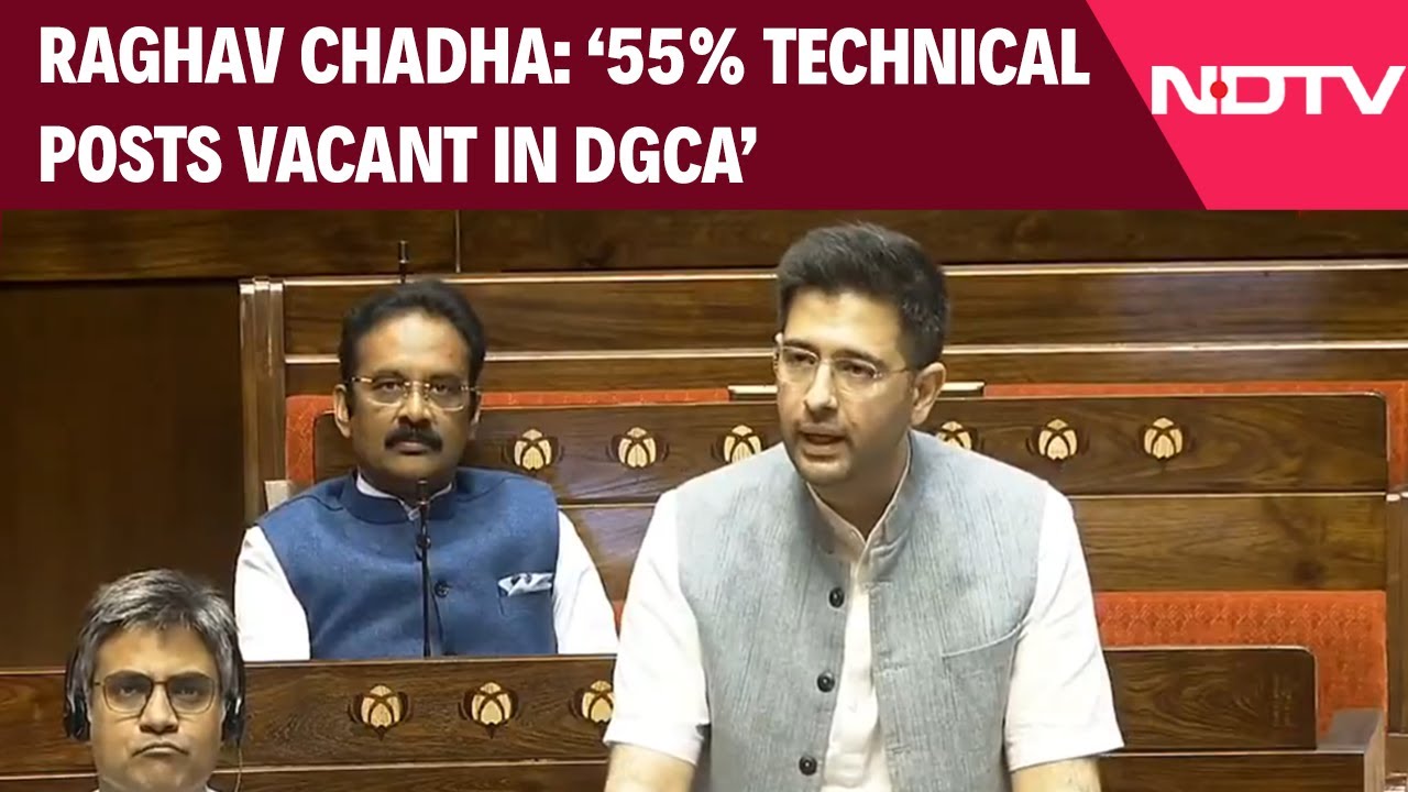 "Cracking Under Pressure": Raghav Chadha Flags Aviation Safety, Minister Responds