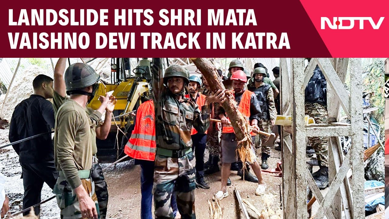 Jammu and Kashmir: Landslide Hits Shri Mata Vaishno Devi Track In Katra