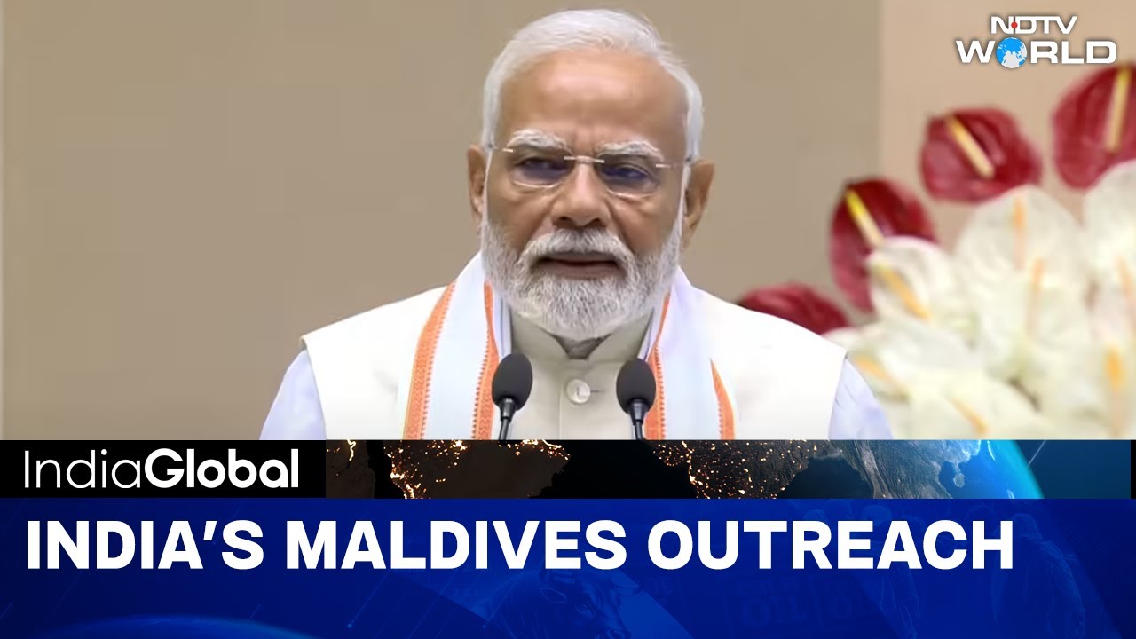 Video : India's Maldives Outreach: PM Modi's 1st Male Visit Signals Reset In Ties