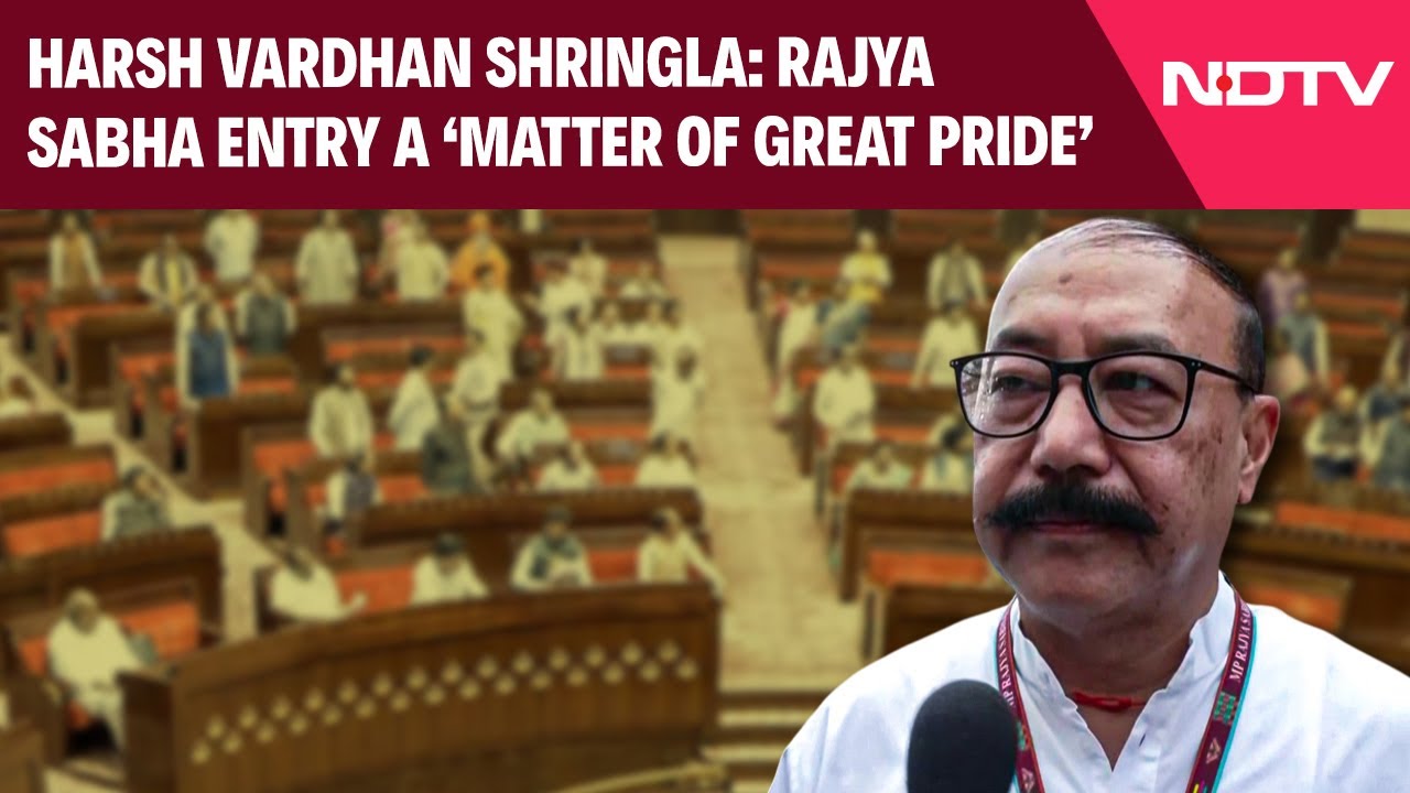 Harsh Vardhan Shringla Calls Rajya Sabha Entry A ‘Matter Of Great Pride’