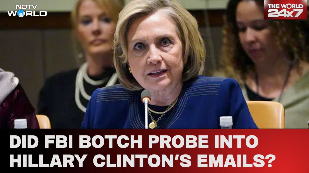 Video : Hillary Clinton | 'Extreme Lack Of Effort': Hillary Clinton Email Row Back In Spotlight
