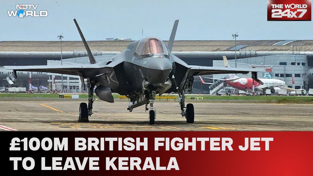After Being Stuck For 5 Weeks, £100m British Fighter Jet To Fly Out Of Kerala After Being Stuck For 5 Weeks, £100m British Fighter Jet To Fly Out Of Kerala
