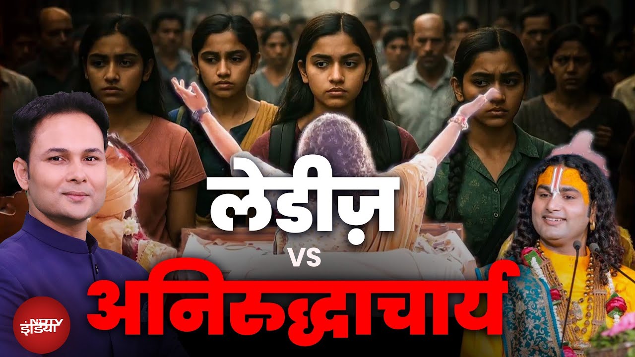 Aniruddhacharya Comment: लड़कियों पर ऐसा क्या बोले गए कथावाचक अनिरुद्धाचार्य?