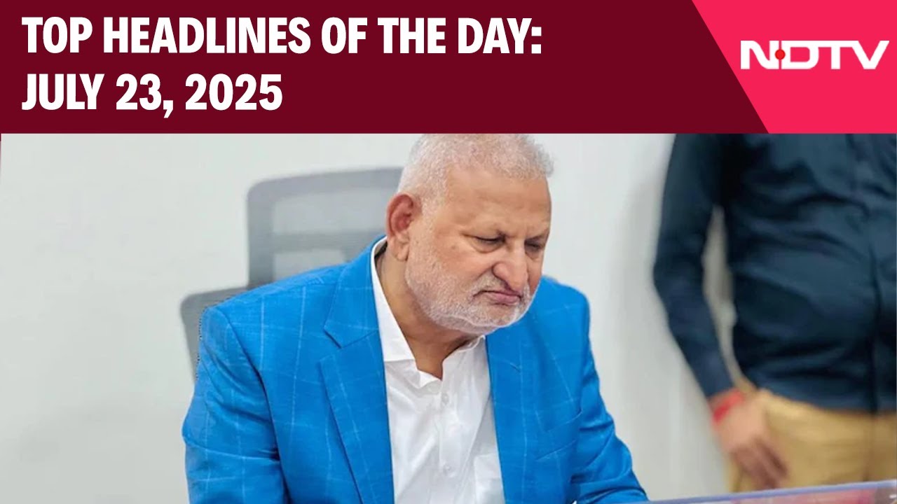 Maharashtra Rummy Minister Stokes Fresh Row | Top Headlines Of The Day: July 23, 2025