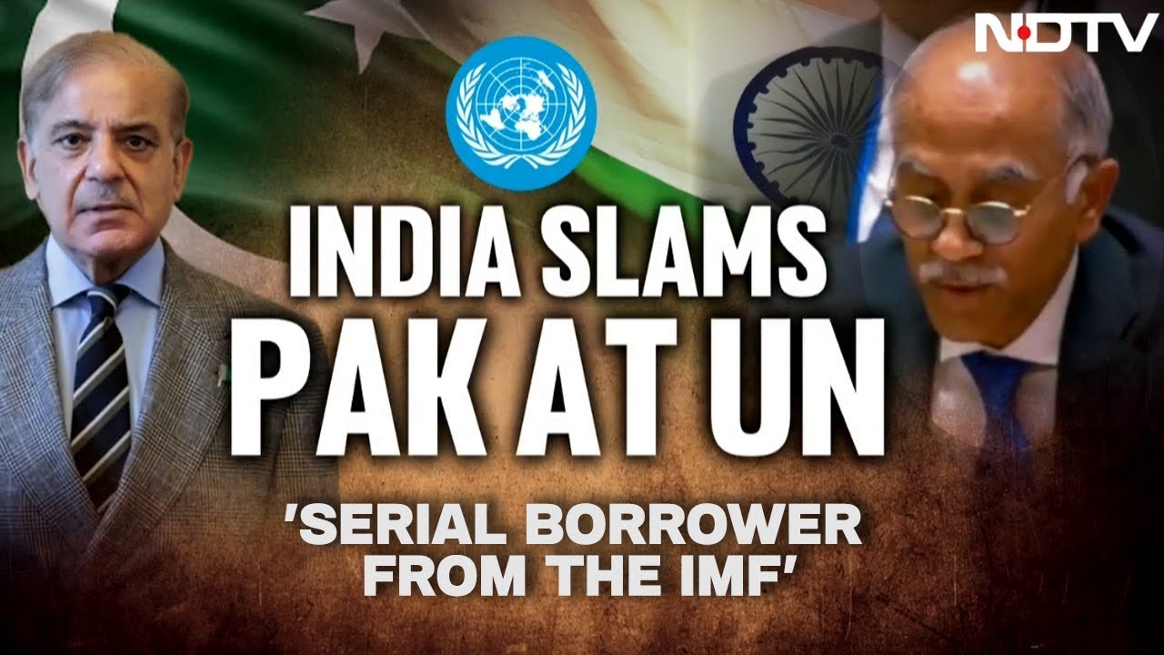 After Pakistan Rakes Up Kashmir, India Tears Into Pakistan At United ...