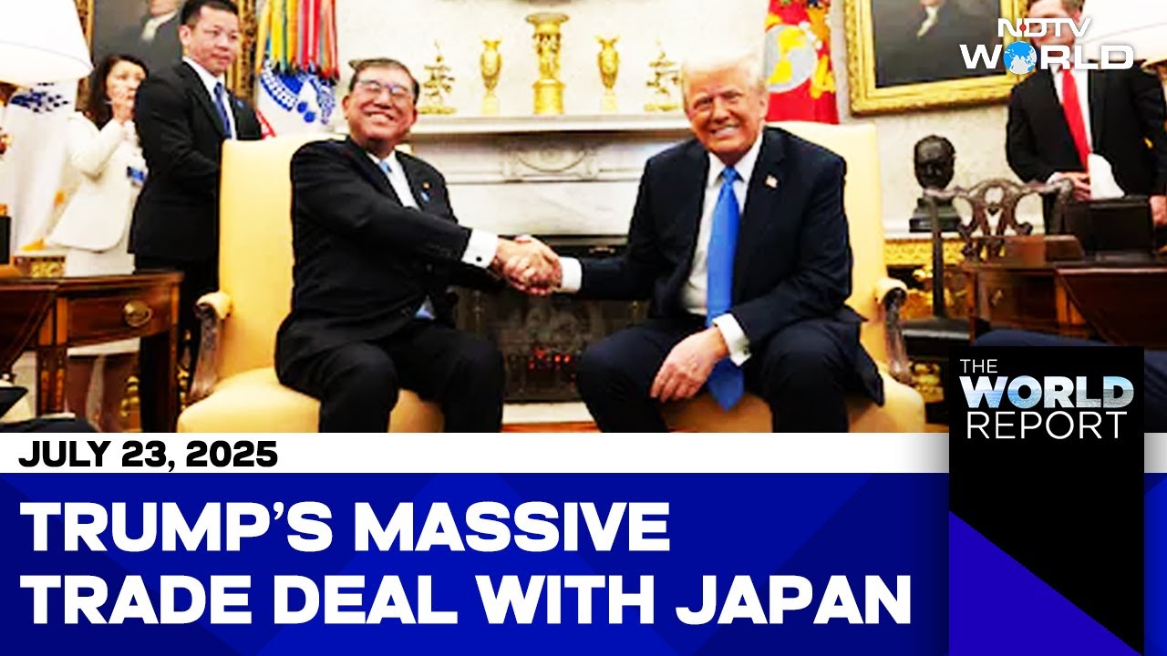 US Japan Trade Deal | Trump Announces Japan Trade Deal With Reciprocal ...