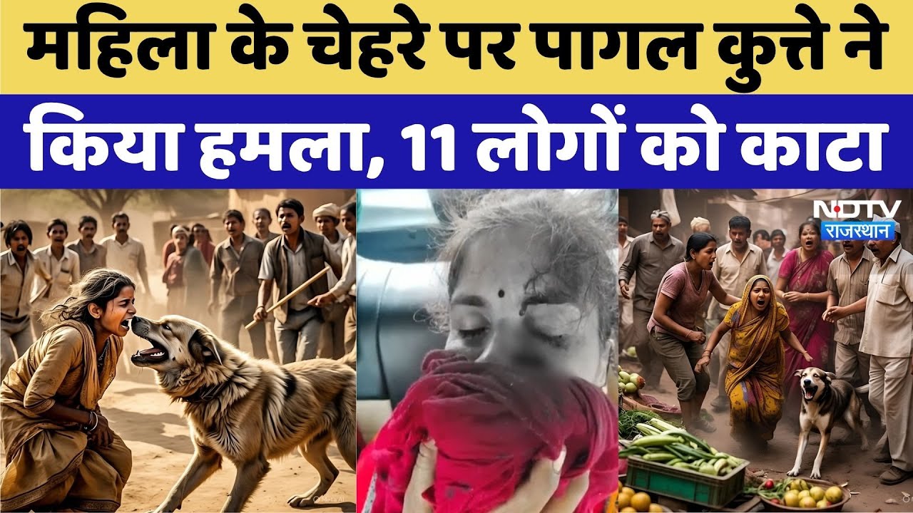 Dog Bites Cases: Dog के हमले से करीब 11 लोग जख्मी | Viral Video | Rajasthan Top News Dog Bites Cases: Dog के हमले से करीब 11 लोग जख्मी | Viral Video | Rajasthan Top News