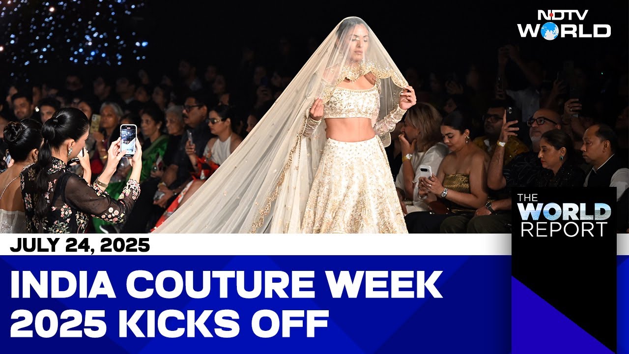 Video: India Couture Week | India Couture Week 2025 Kicks Off In New Delhi
