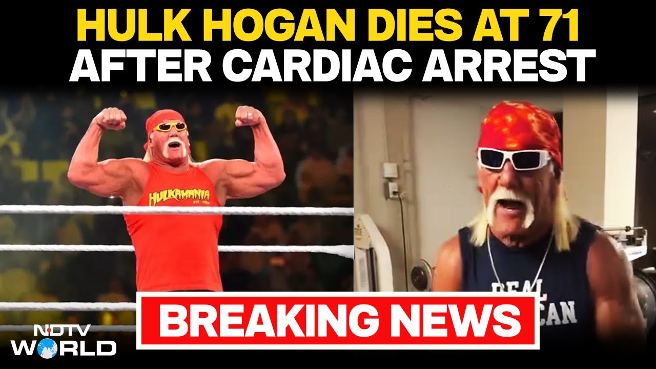 WWE Superstar Hulk Hogan Dies Due To Cardiac Arrest In Florida