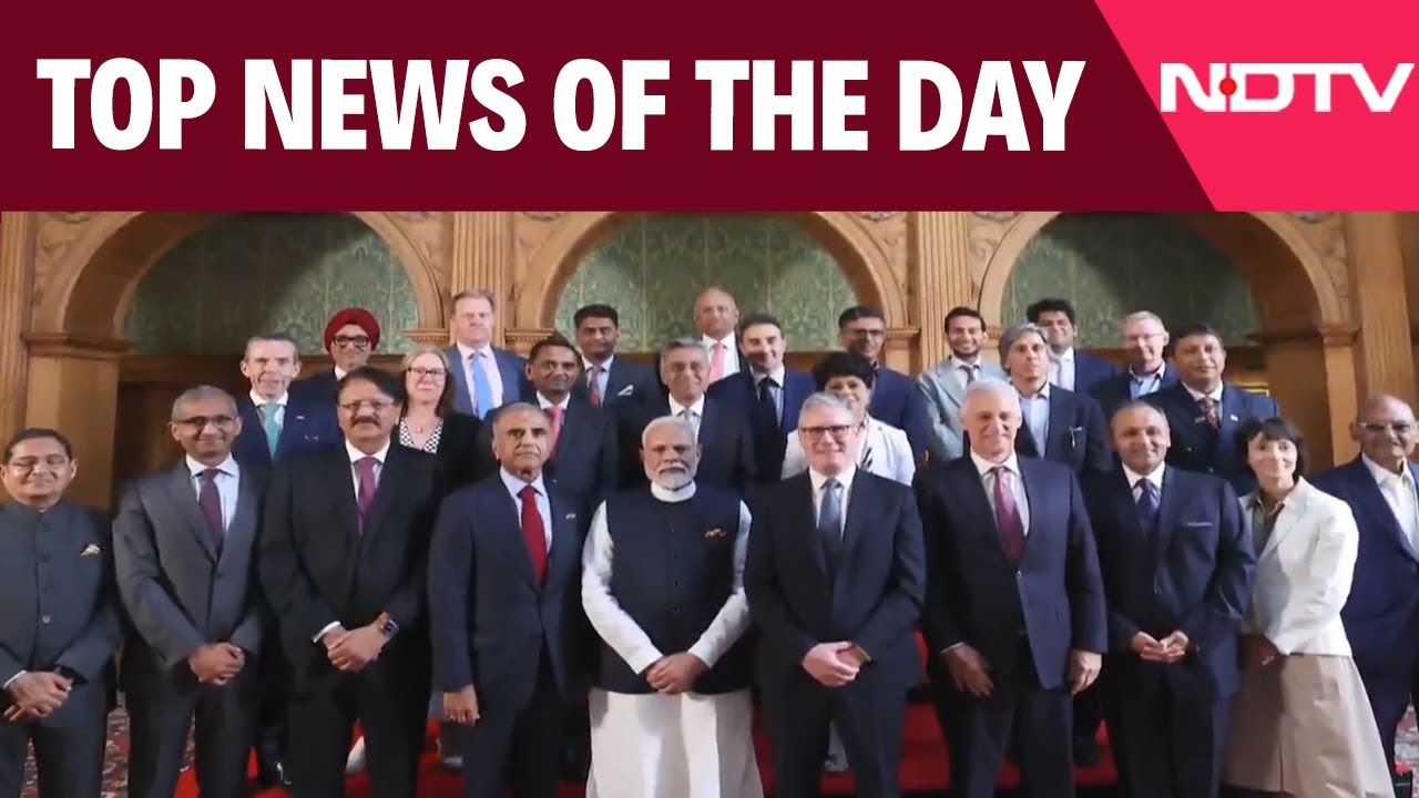 PM Modi UK Visit |  PM Modi's 'Chai Pe Charcha' With UK's Keir Starmer PM Modi UK Visit |  PM Modi's 'Chai Pe Charcha' With UK's Keir Starmer