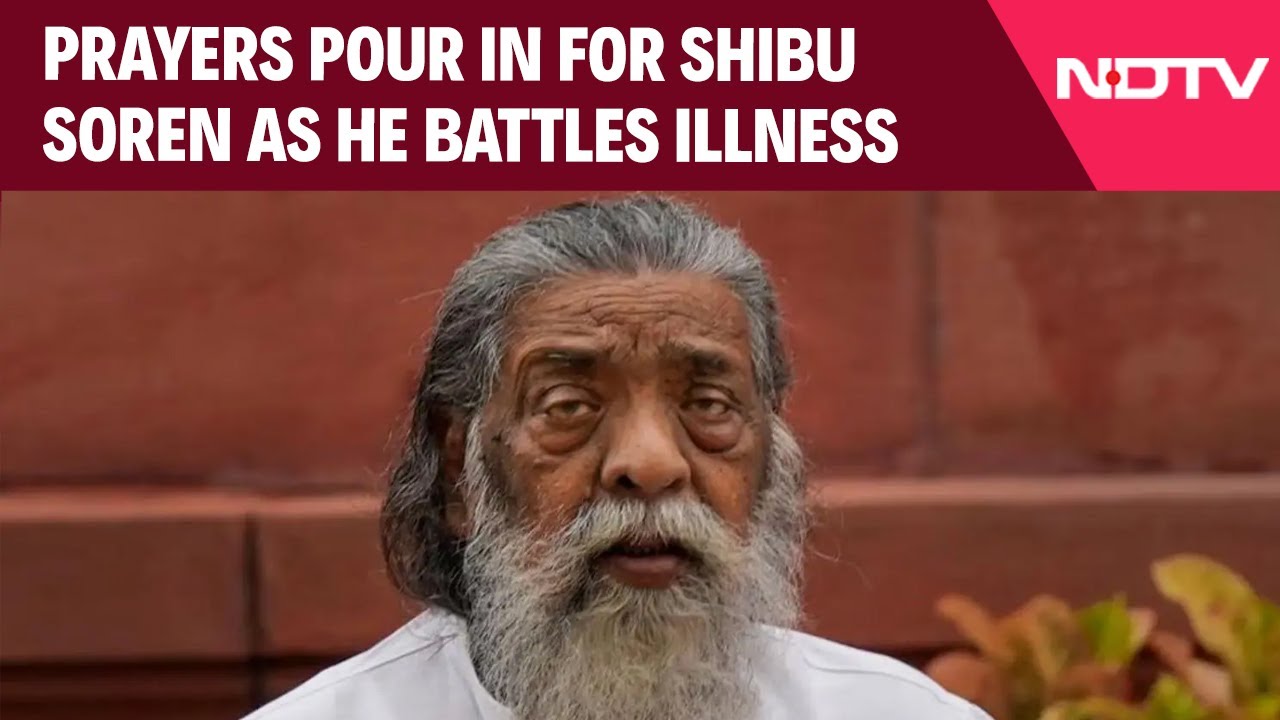 Prayers Pour In For Shibu Soren As He Battles Illness In Delhi Hospital