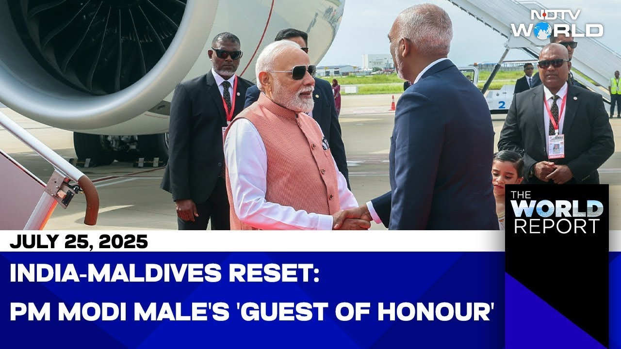 PM Modi In Maldives | Prime Minister Modi In Maldives For Official 2-Day Visit
