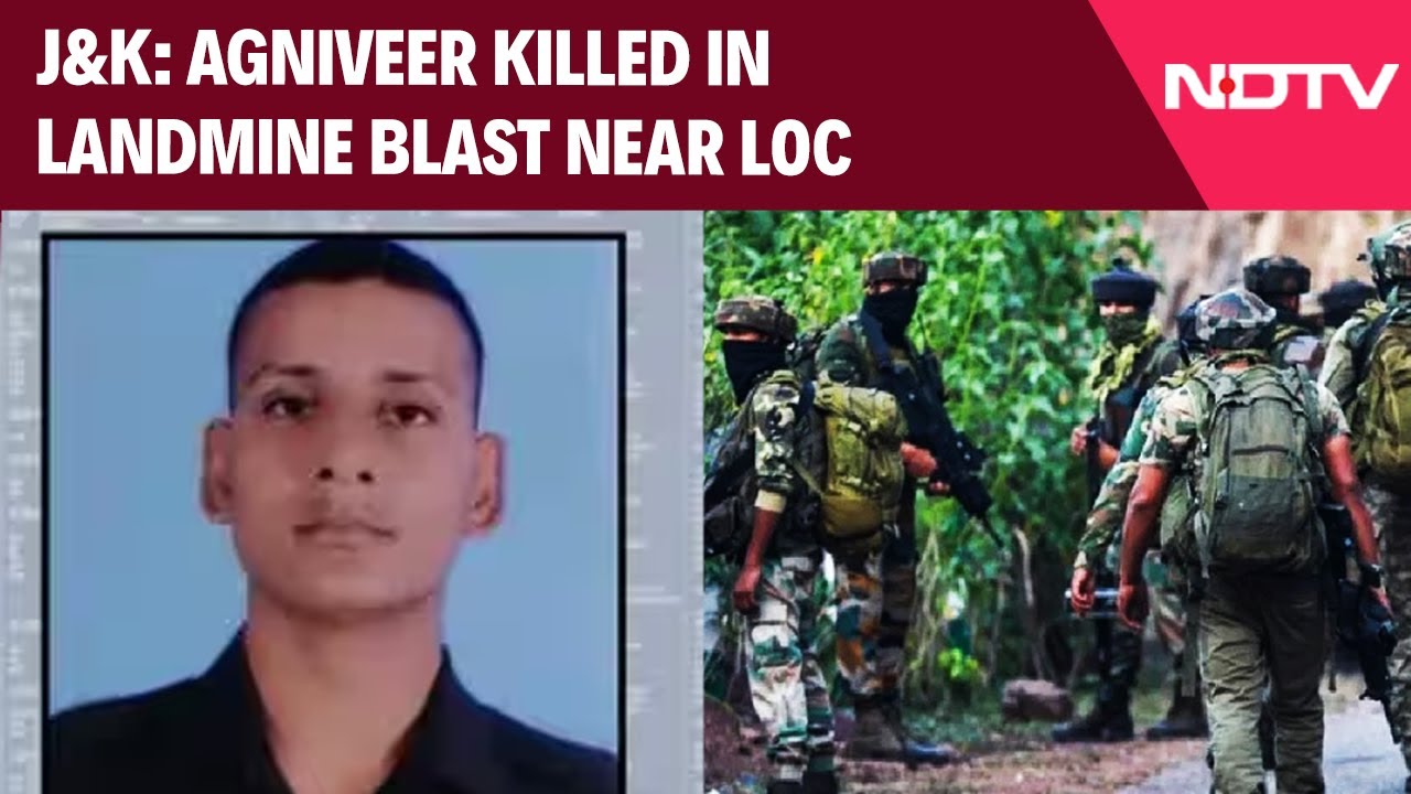 Video: Soldier Killed In Jammu And Kashmir | Agniveer Killed In Landmine Blast Near LoC In J&K's Poonch