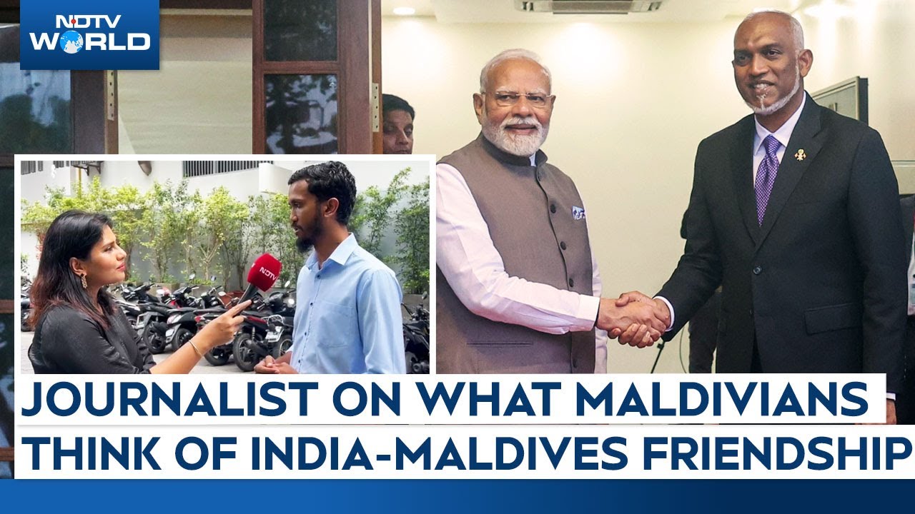 Video : Maldivian Journalist Ahmed Aiyadh On What Maldivians Think Of India-Maldives Ties