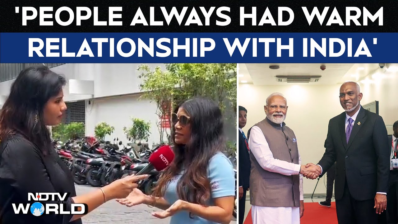 Video : Maldivian Journalist On India-Maldives Ties: 'Always Had Warm Relationship'