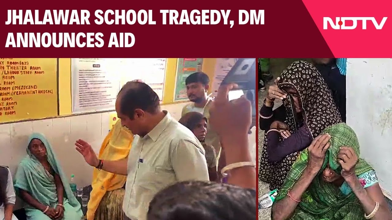 Video: Rajasthan News | Eyewitness Recalls Jhalawar School Tragedy: DM Announces Aid