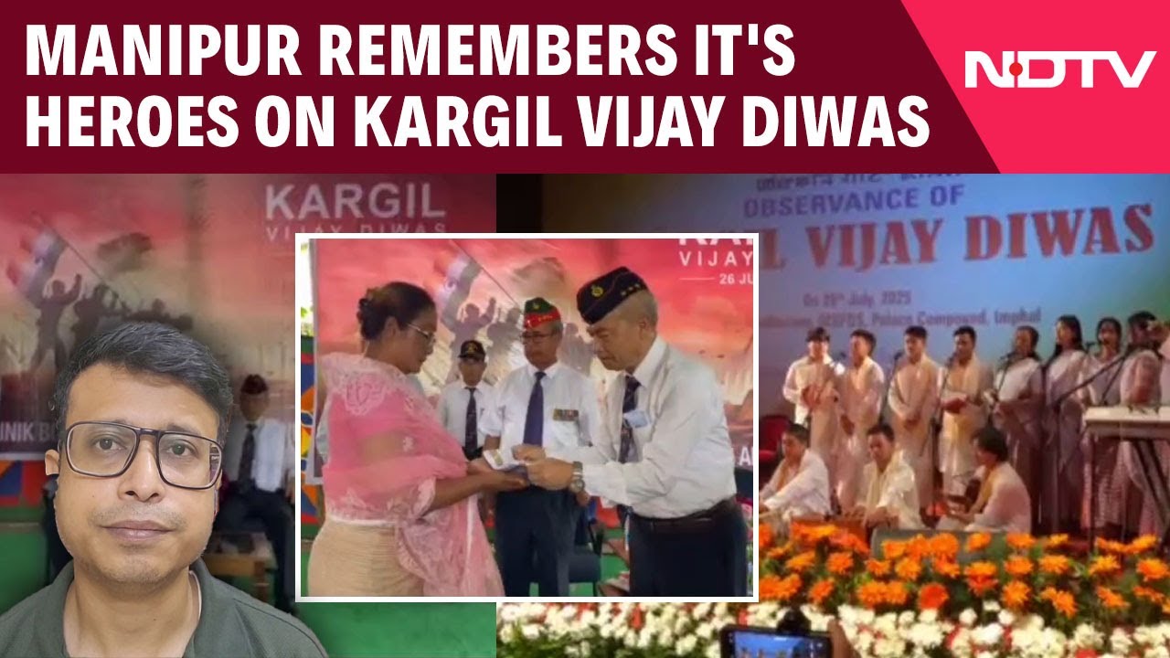 Video: Manipur News | Overcoming Violence, Manipur Remembers Its Heroes: Imphal's Unique Kargil Diwas