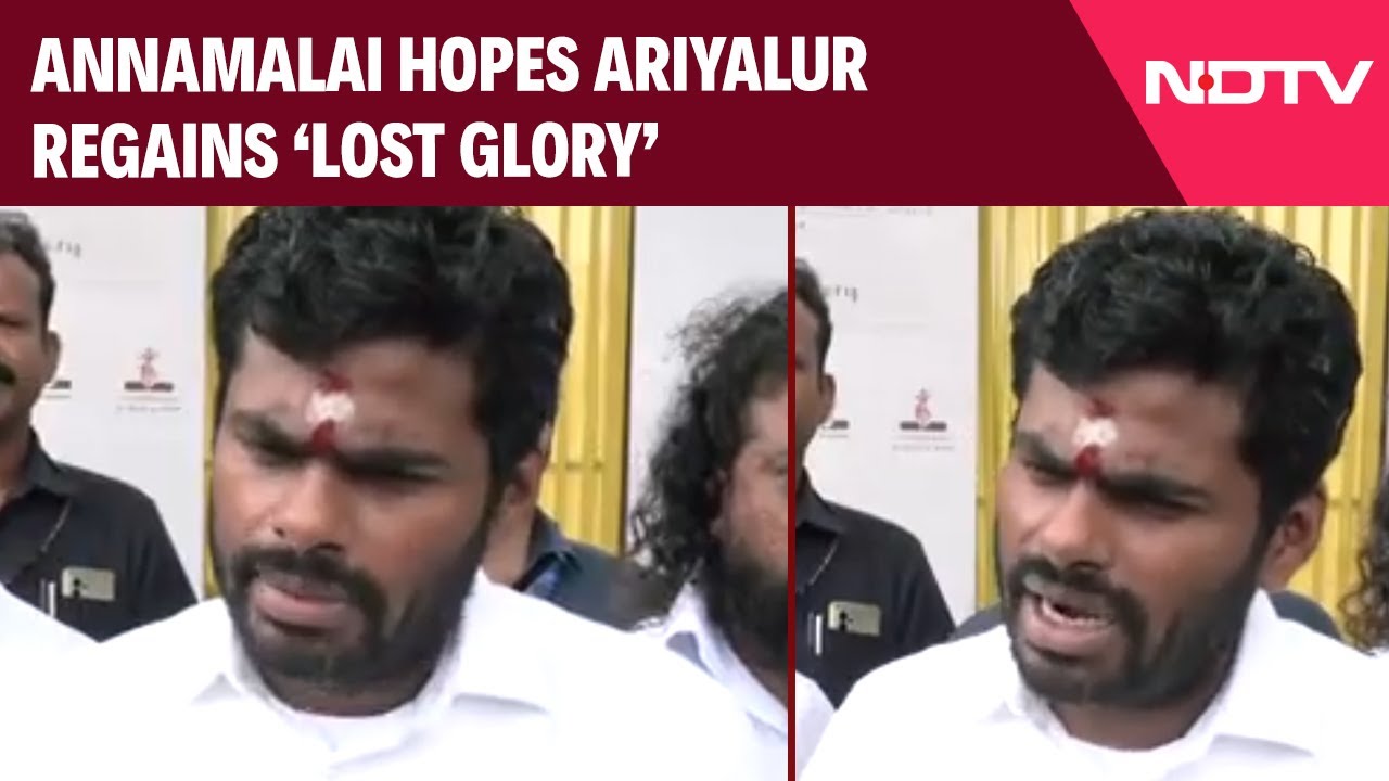 Video: PM Modi Visits Chola Temple, Annamalai Hopes Ariyalur Regains 'Lost Glory'