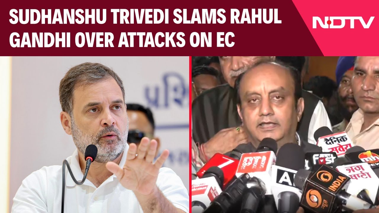 Bihar Elections | Sudhanshu Trivedi Bashes Rahul Gandhi Over Attacks On Election Commission Bihar Elections | Sudhanshu Trivedi Bashes Rahul Gandhi Over Attacks On Election Commission
